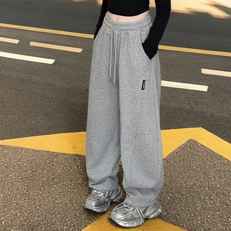 女童运动裤春秋新款15岁女孩香蕉卫裤时尚外穿中学生休闲宽松裤子