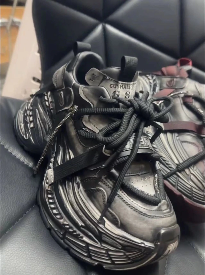 【缘姐精选】欧货厚底老爹鞋女新款内增高百搭休闲运动鞋