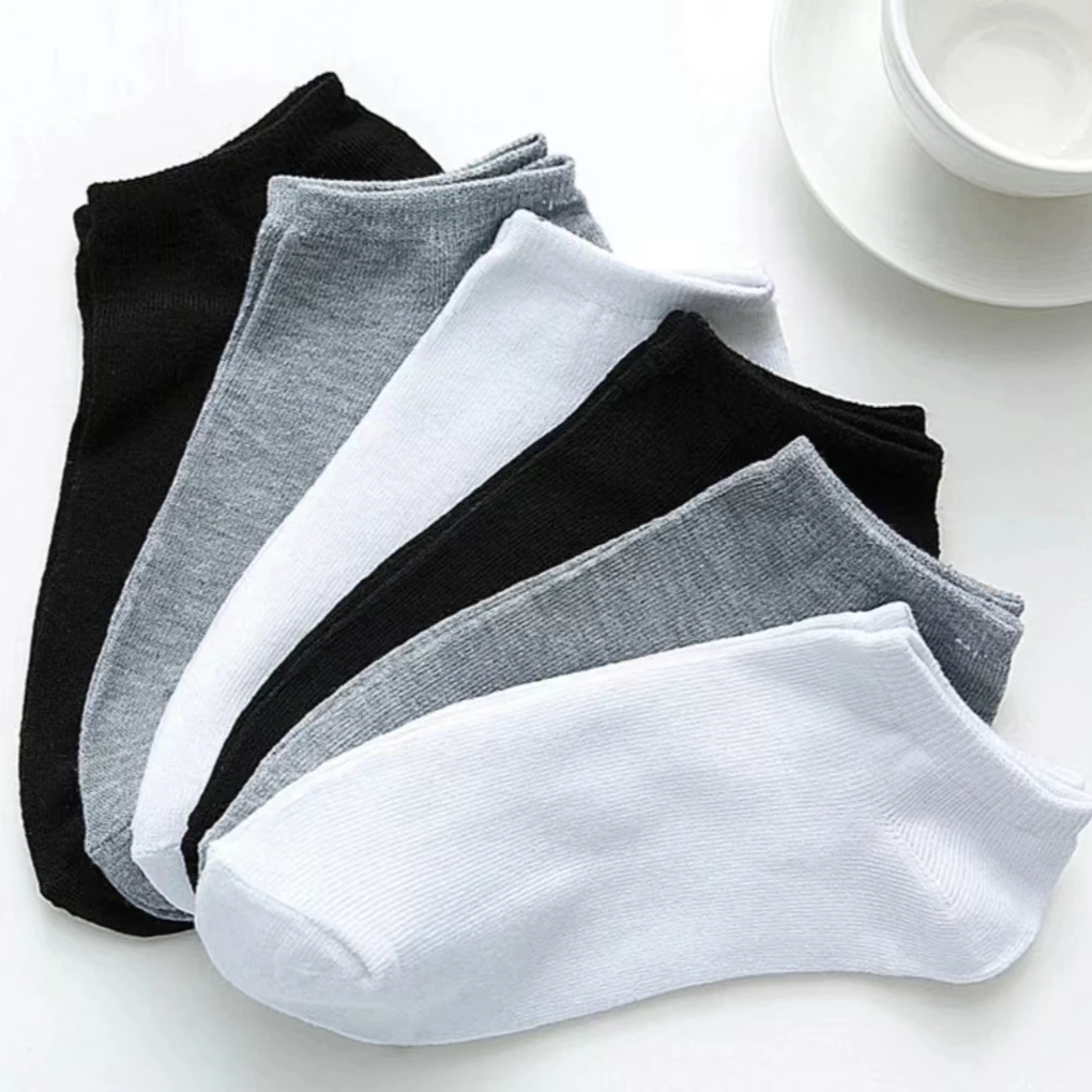 【一双】男女短袜通用颜色图案随机房车吸汗春夏SSS