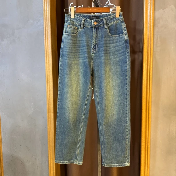 麦寻女装秋季新款哈伦直筒裤 KCNHQ032