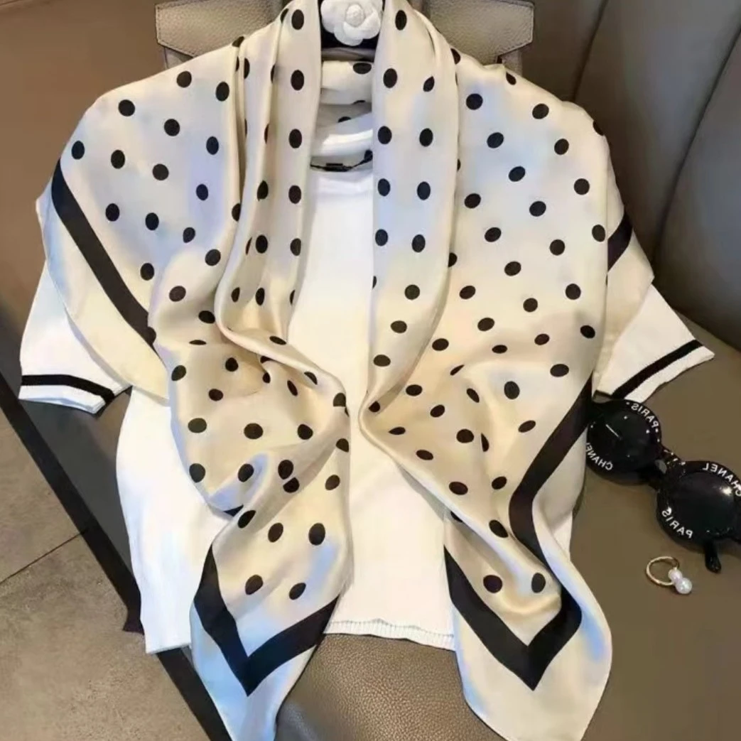 862 丽景缎90x90左右丝巾方巾