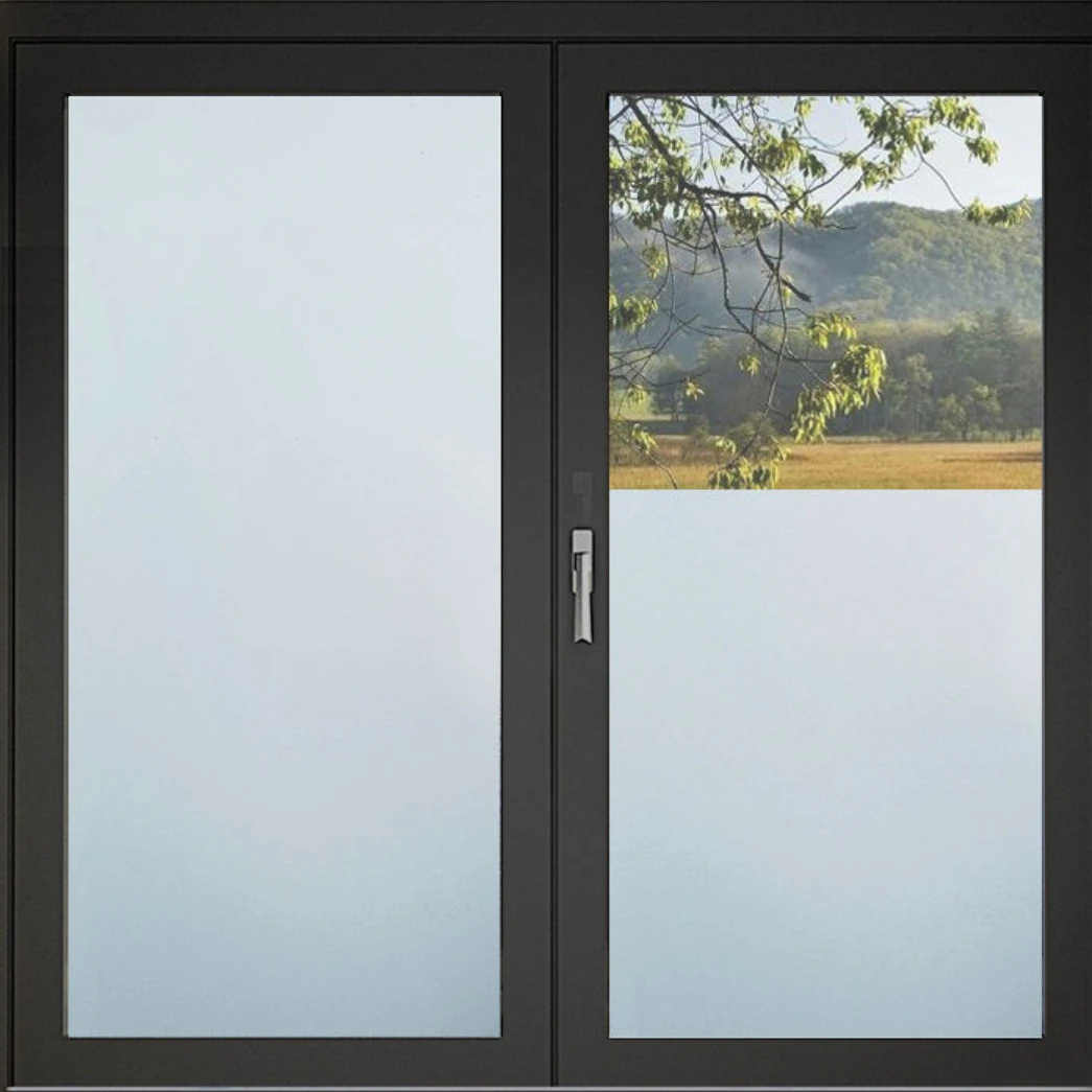 磨砂玻璃膜家用静电防走光透光不透明卫生间浴室窗户贴膜防窥