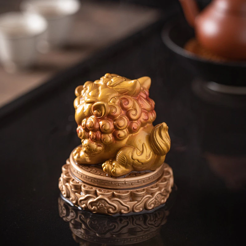 创意时来运转貔貅变色茶宠摆件招财茶桌装饰品茶玩泡茶可爱摆设