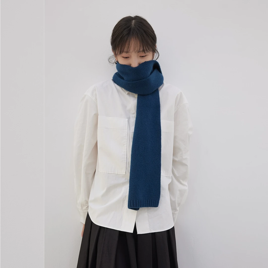 【纯色衬衫】步履不停 2023秋冬设计师款 百搭匹马棉纯色衬衫