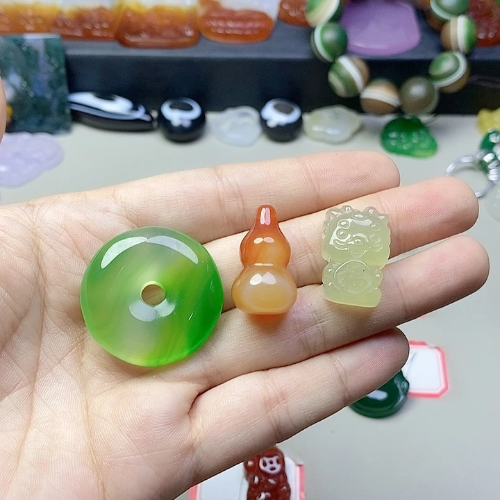 玛瑙/玉髓吊坠(不含链)未镶嵌z***y