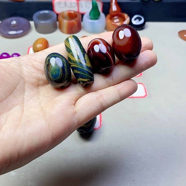 玛瑙/玉髓吊坠(不含链)未镶嵌用****6