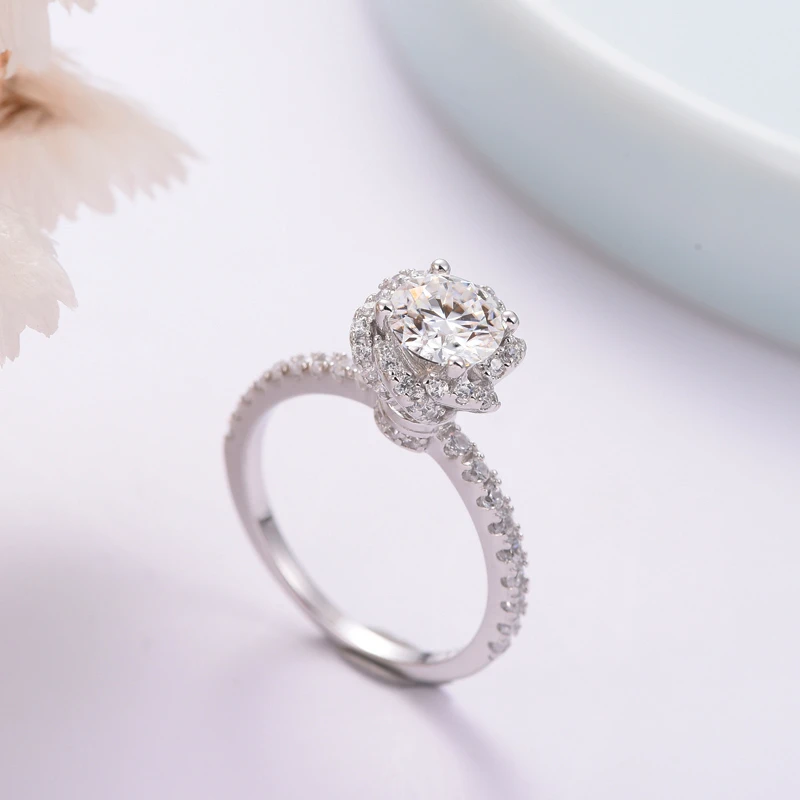 【VM】 绽放 0.5ct  1.0ct 女戒