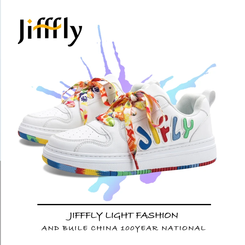 Jifffly休闲鞋秋季韩版时尚百搭增高面包鞋防滑低帮国潮板鞋男女