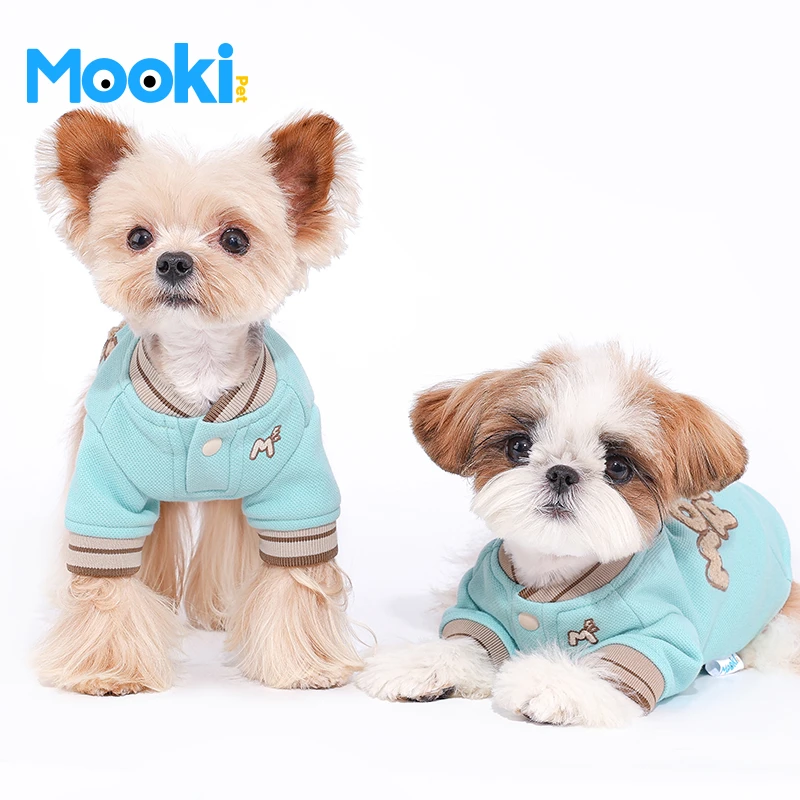 mookipet狗狗猫咪衣服毛绒宠物服饰约克夏雪纳瑞小型犬宠物卫衣