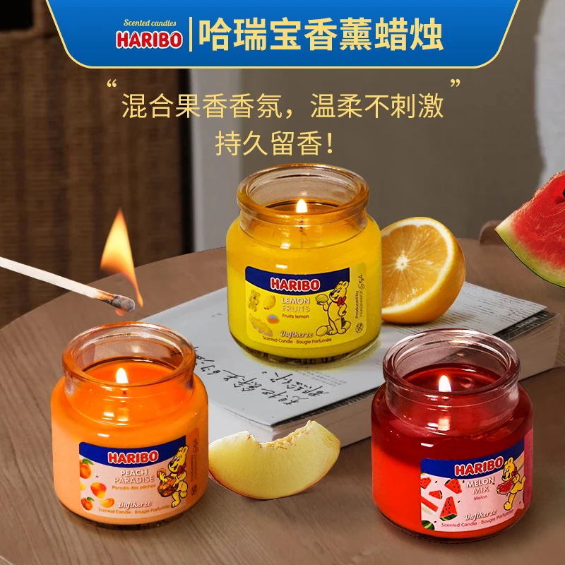 德国哈瑞宝香薰蜡烛水果植物天然香氛精油室内香薰摆件持久留香氛