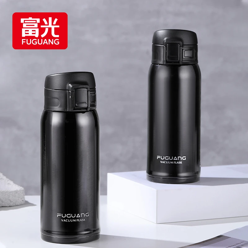 富光男女学生不锈钢简约保温杯轻巧便携水杯女士真空杯高颜值杯子