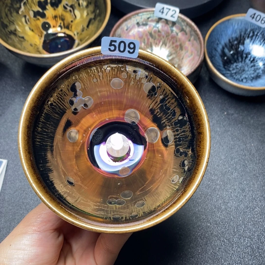 茶盏建窑建盏主人杯509