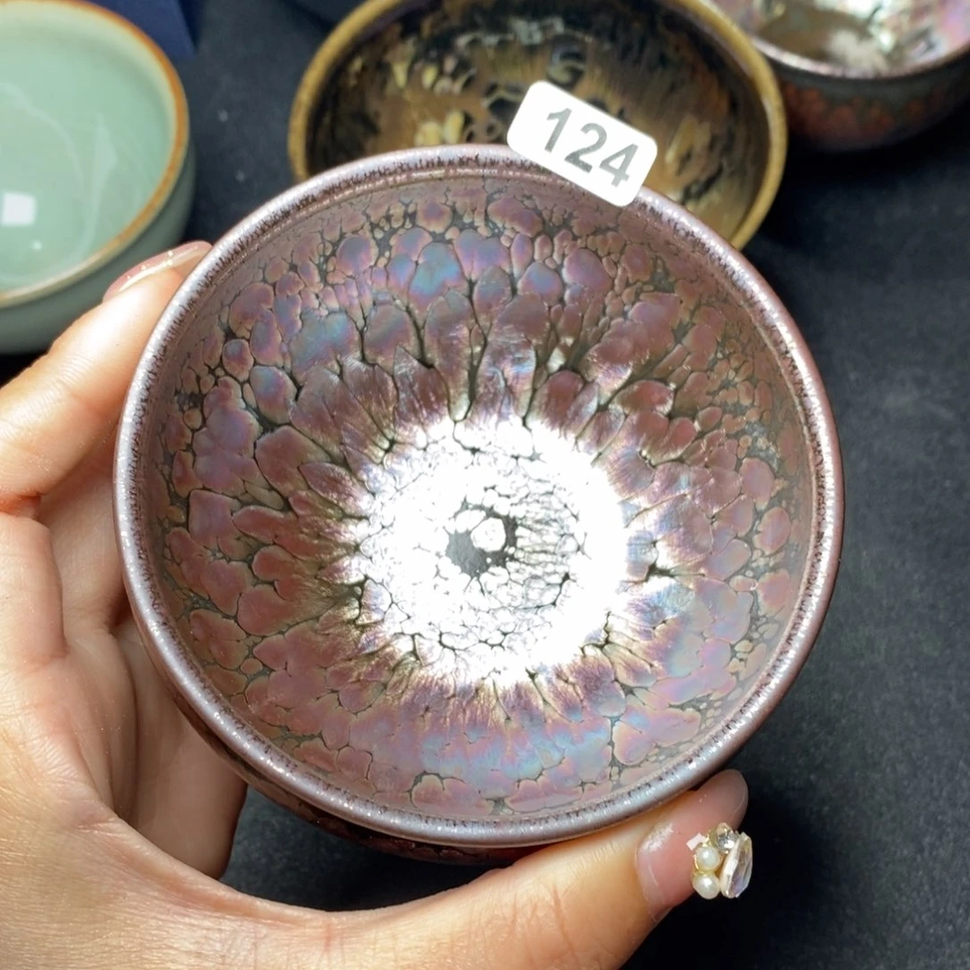 茶盏建窑建盏主人杯124