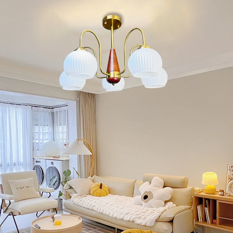 中法式轻奢现代吊灯中古卧室客厅餐厅简约大气餐厅吊灯家用吊灯