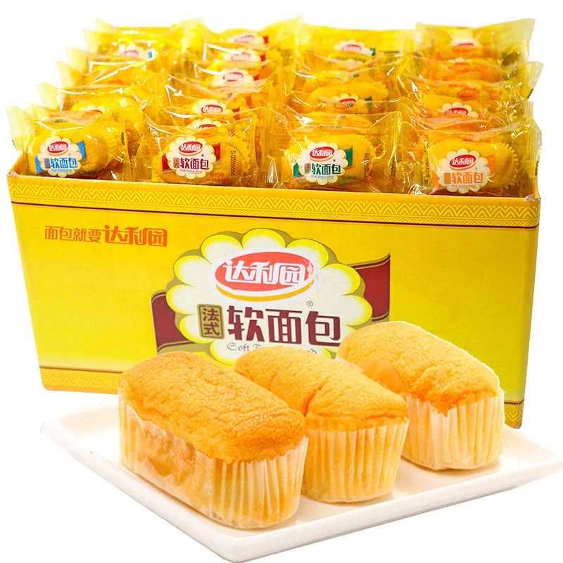 达利园软面包香橙香奶营养早餐达利食品散装零食小吃休闲解馋食品