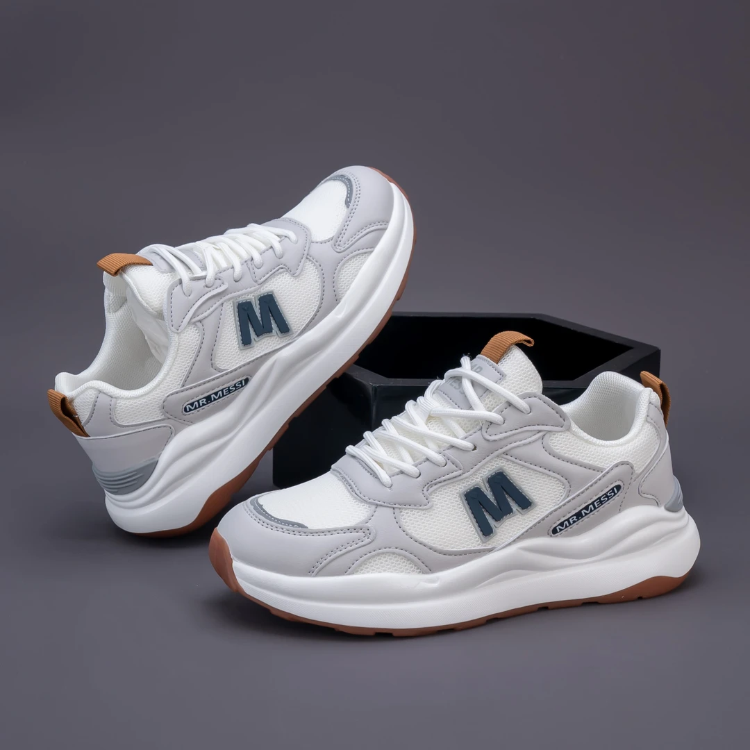 2024新款男女同款网面运动鞋百搭时尚潮流休闲鞋耐磨软底情侣款鞋