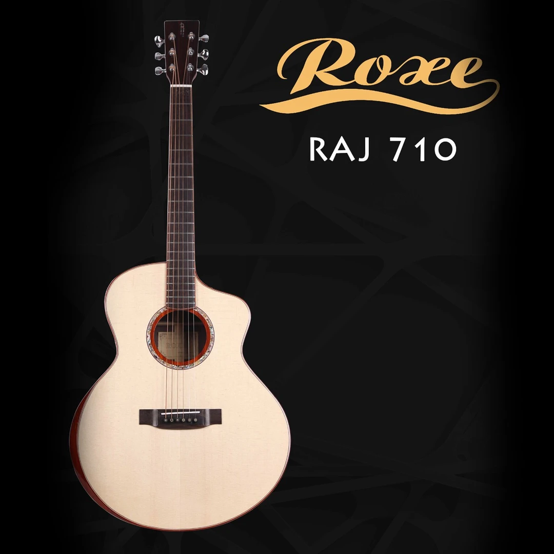 ROXE/洛克森ROXE RAJ-710 洛克森高品质全单民谣吉他