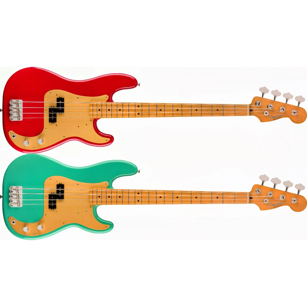 Fender/芬德墨产时代系列50‘枫木指板P Bass贝斯
