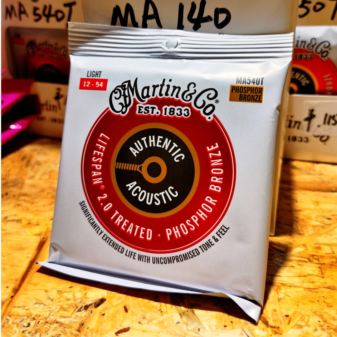 马丁Martin木吉他琴弦钛合金黑武士MTCN160
