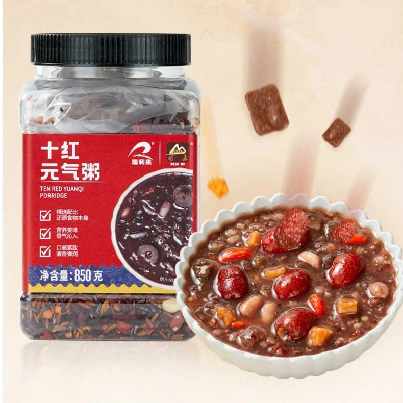 甸禾十红元气粥气血养胃粥养生五谷杂粮组合粗粮健康营养粥料850g