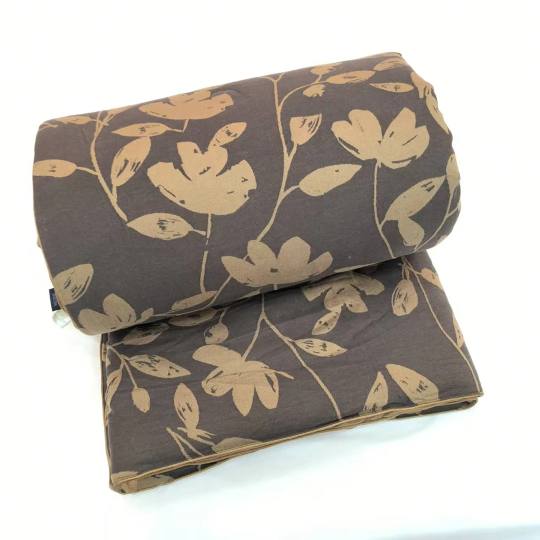 【世兰】东方美学全棉立体浮雕古法纺织蚕丝冬被200*230cm约2.6kg