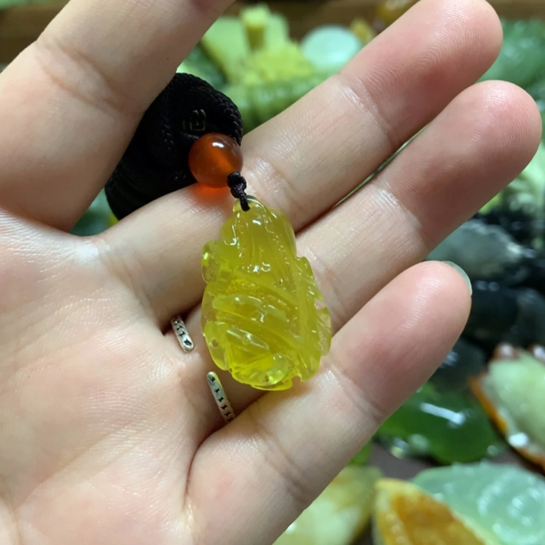 【闪购商品】岫玉手把未镶嵌花***新