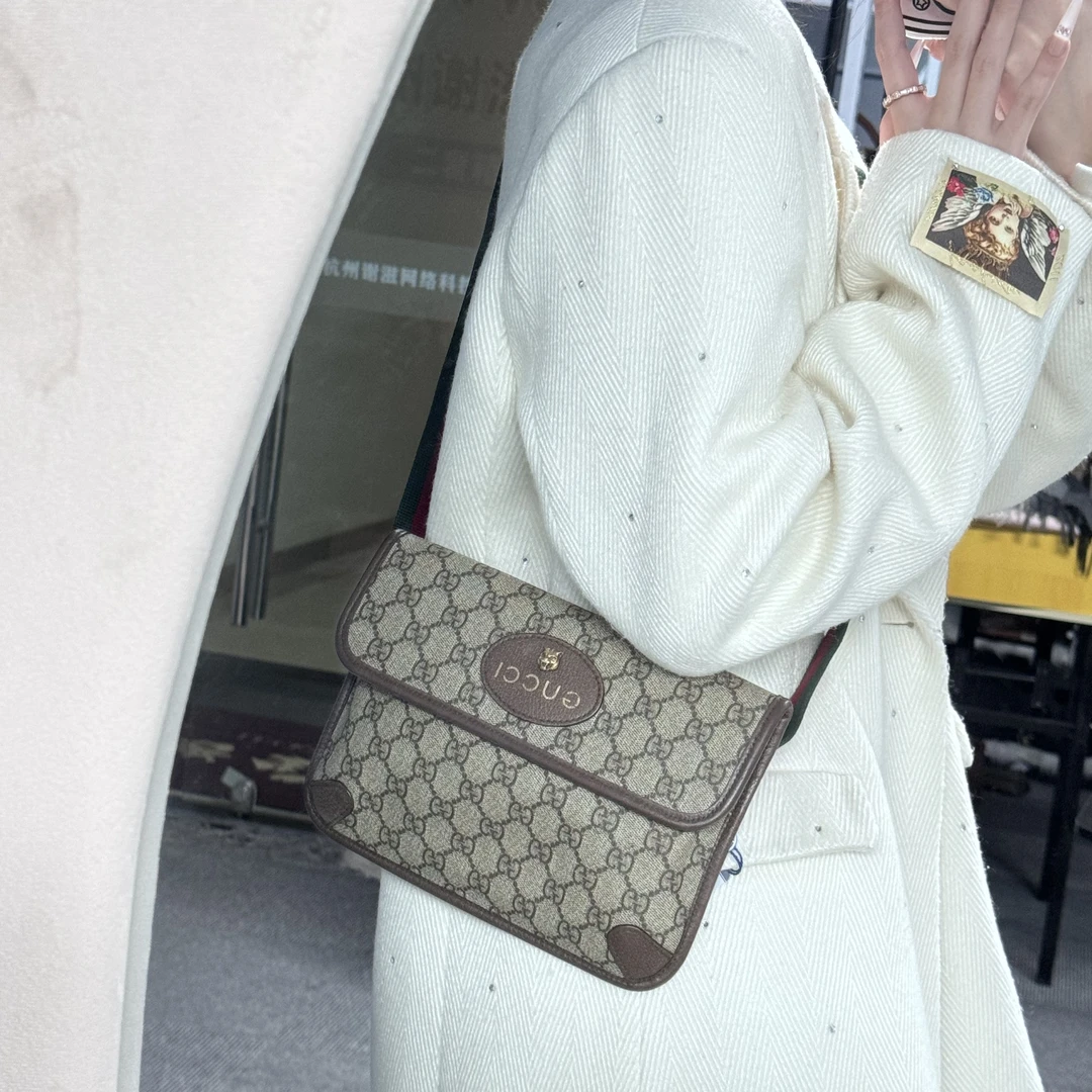 95新 GUCCI/古驰 TH135/斜挎包