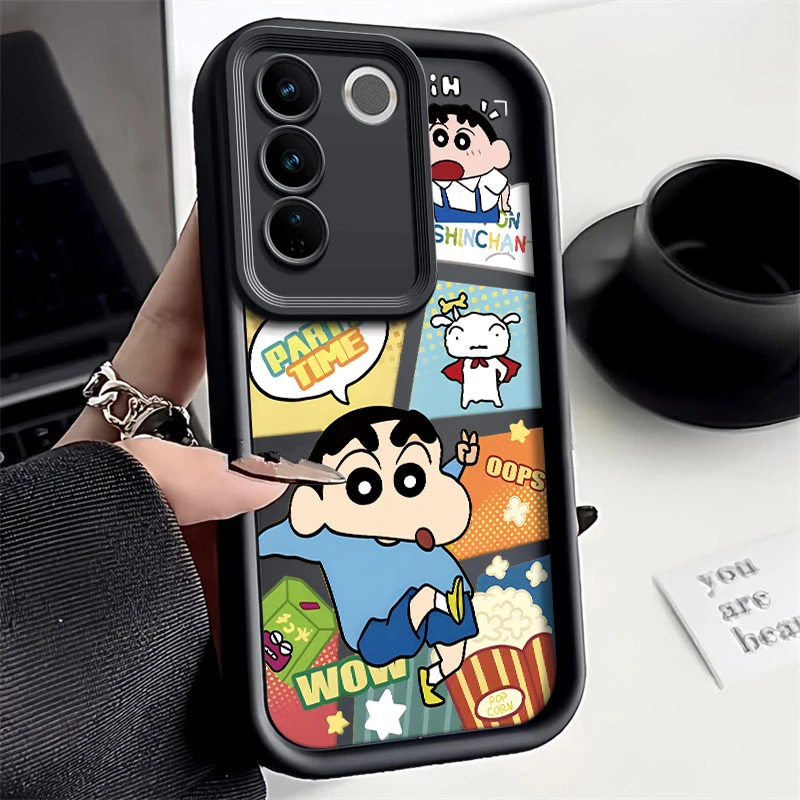 派对小新适用vivos16e手机壳V2239A软壳可爱潮保护套网红防摔硅胶