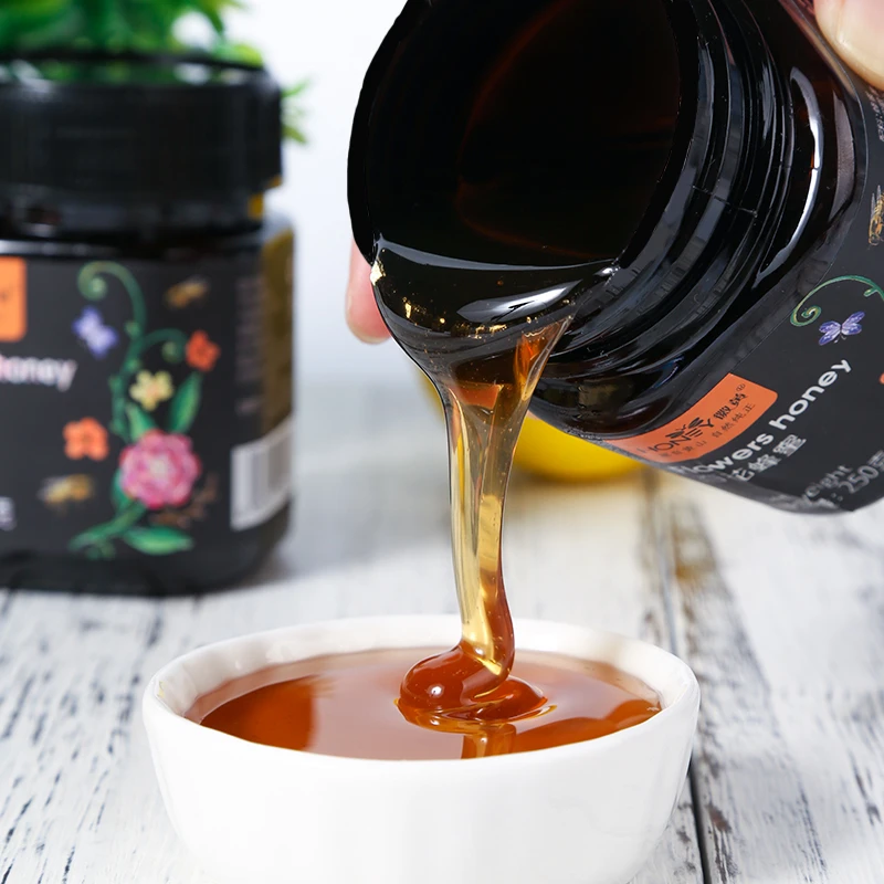 百花蜂蜜正宗蜂蜜香甜清香清甜