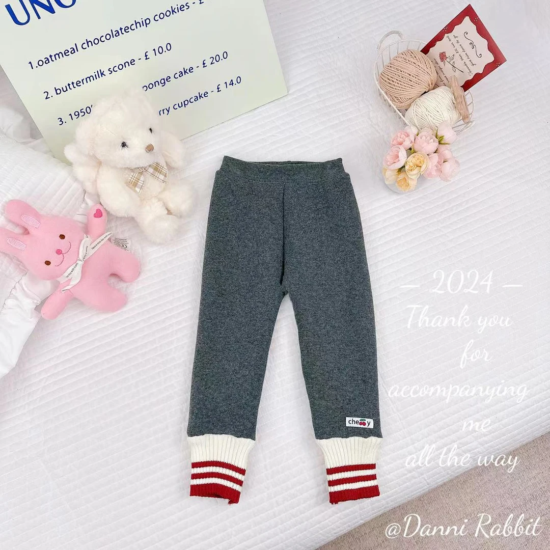 *糕糕绒保暖+螺纹百搭*冬季糕糕绒打底裤 D-Z990