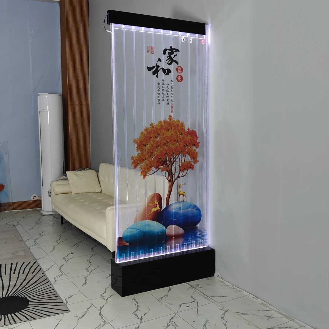 【家和富贵时来运转】落地别墅餐厅门厅玄关隔断家用客厅透明