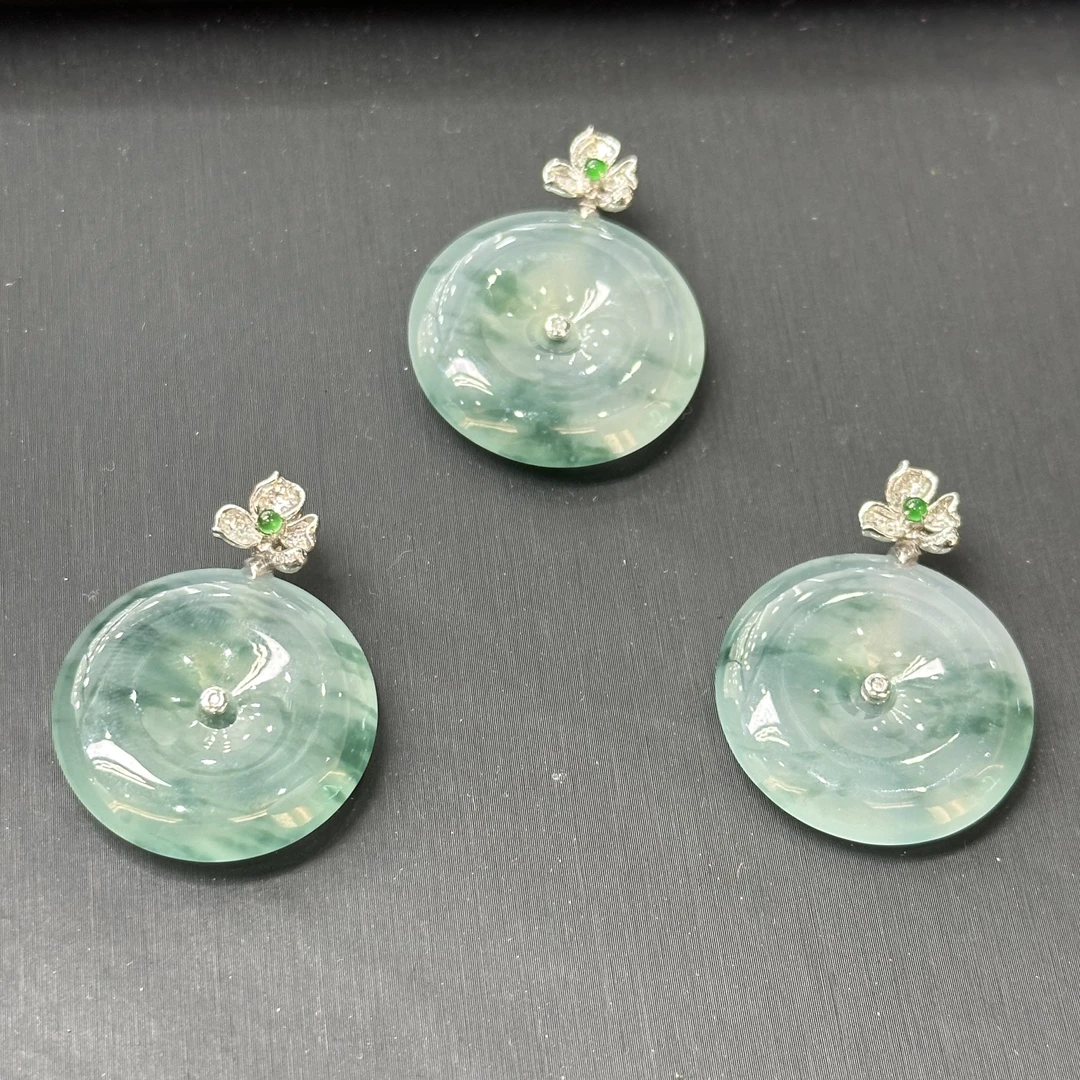 「久鸿精选」HJPL/天然翡翠挂件/多样性发+CEZW1699-K31