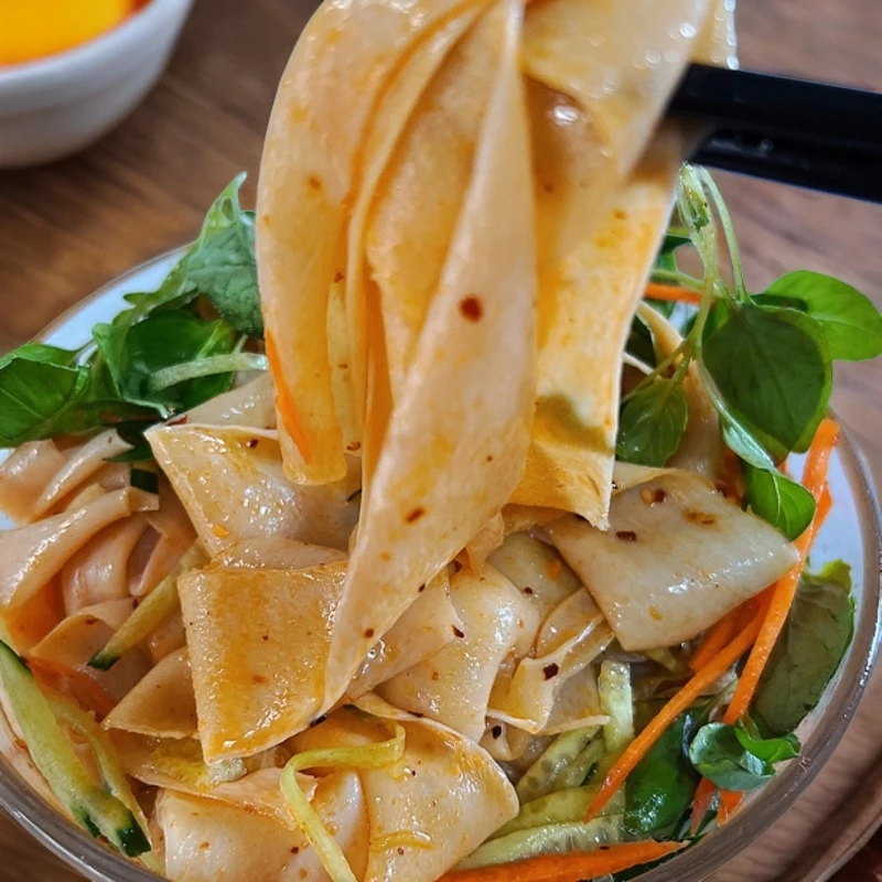 河南特产抗饿手工干面皮