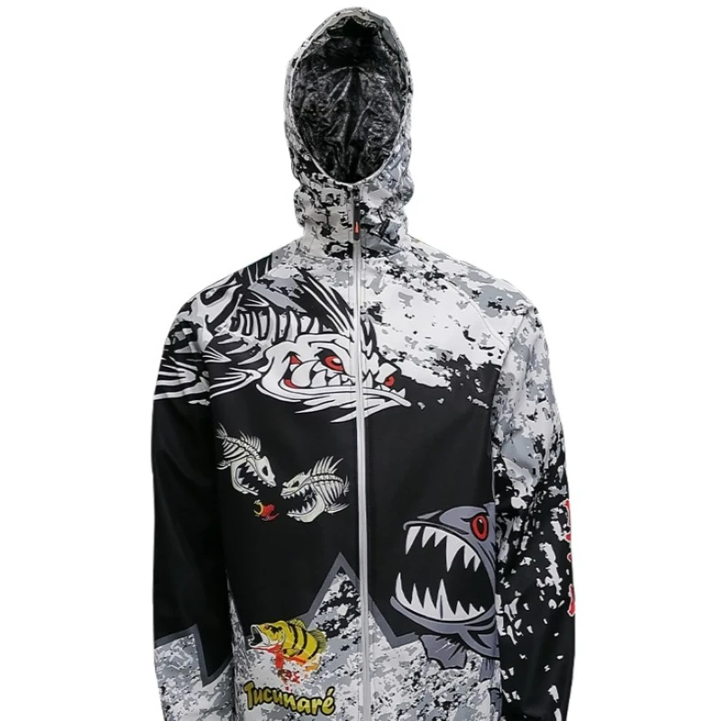 （超强防水+银离子）数码印花户外冲锋衣防风防水可当雨衣