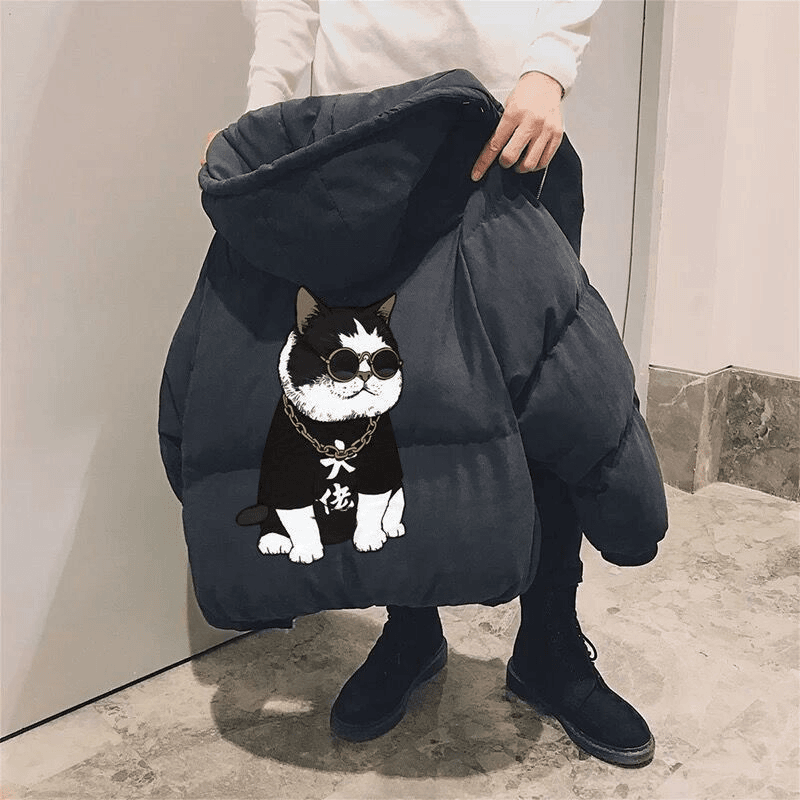 冬季男士棉衣外套韩版潮流青年加厚大码宽松学生帅气面包服原宿风