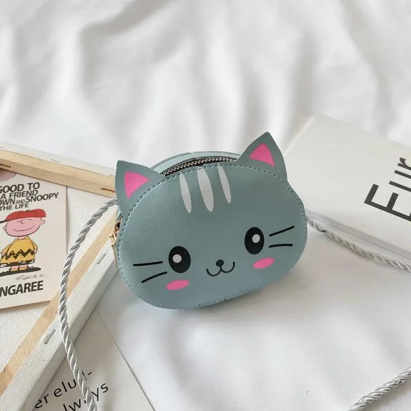 2022年新款潮流超可爱动物型韩版卡通学生少女心时尚单肩斜跨背包