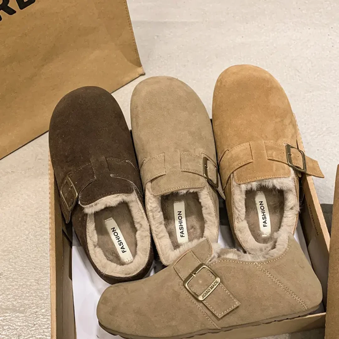 印妍软底软面厚底勃肯鞋女2024新款休闲外穿博肯休闲女鞋