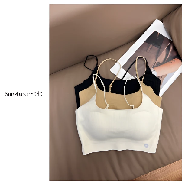 Sunshine【奶昔美背】舒服好穿质感打底美背