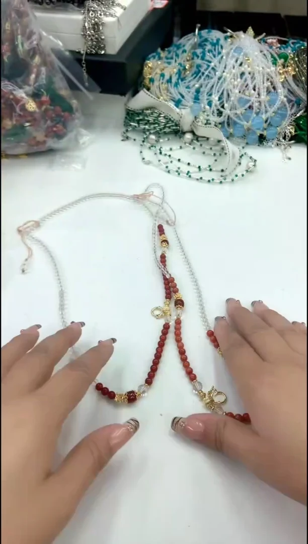 【闪购商品】南红玛瑙颈饰合金2333南红项链