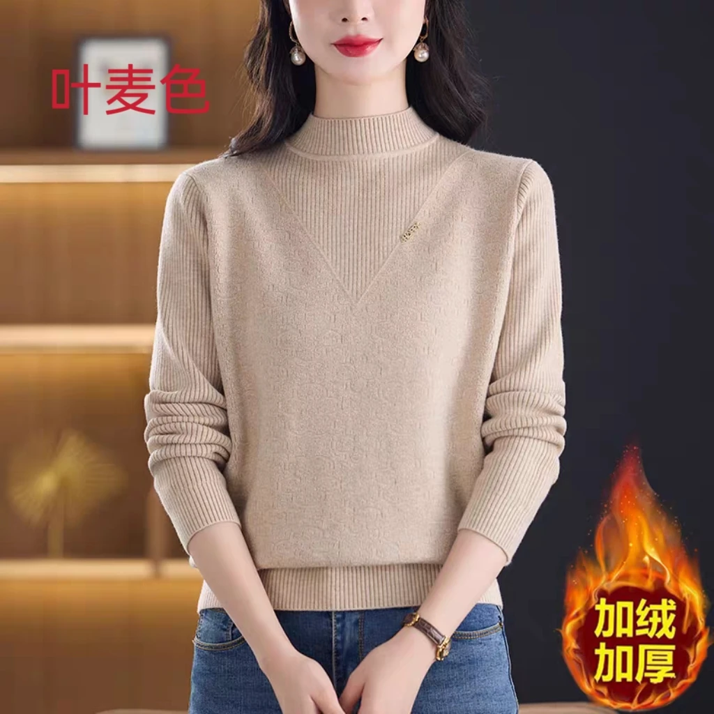 依美阁女装推介 新款加绒毛衫