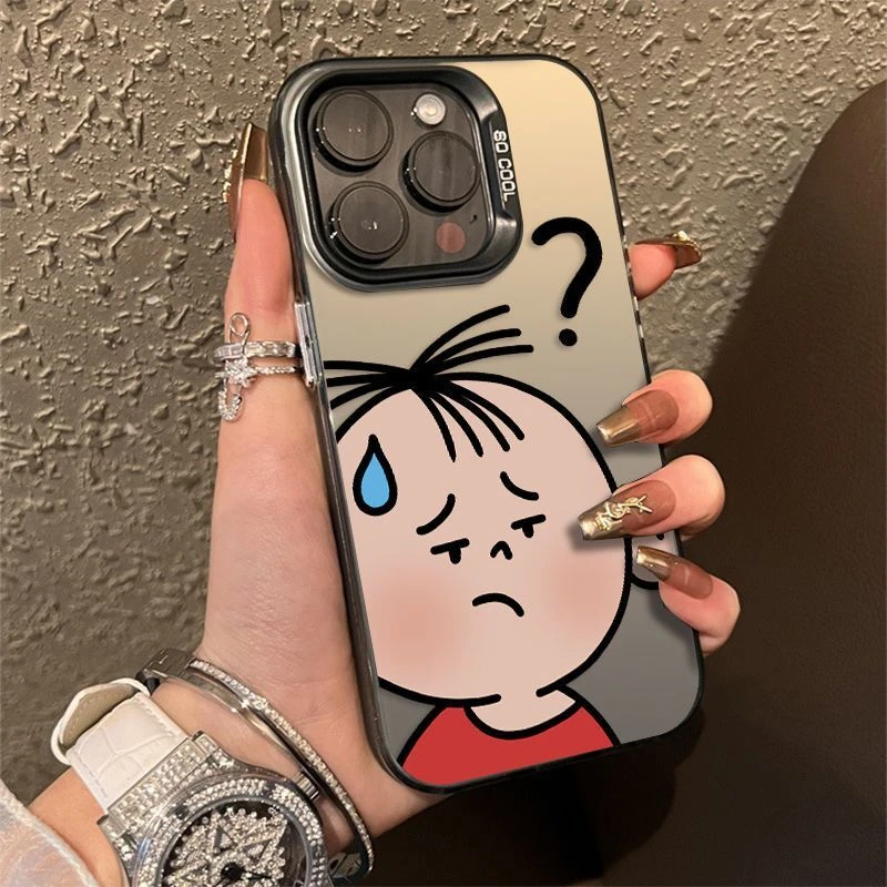 大耳朵图图适用苹果15promax手机壳iPhone14可爱13/12卡通11镭射