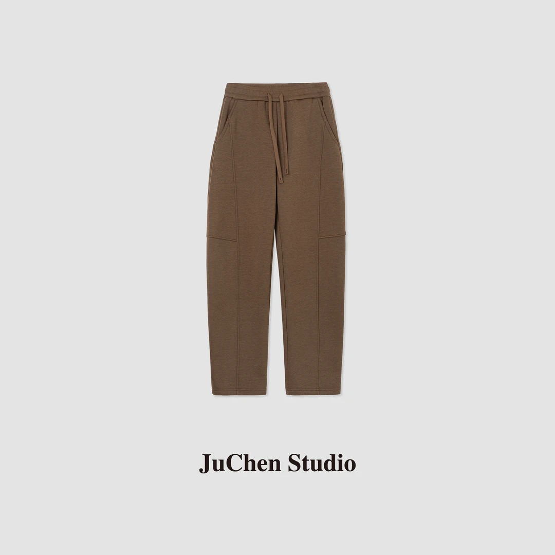 “露露女孩”lulu同款连帽加绒双色运动裤  GDZZ031-500