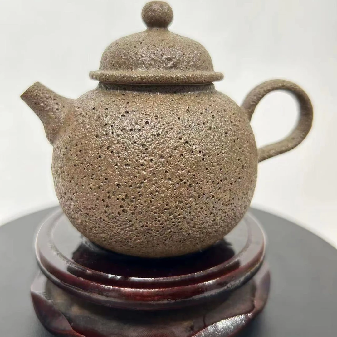 冰碛岩罗刹壶冬瓜壶【孤品一窑一品壶】