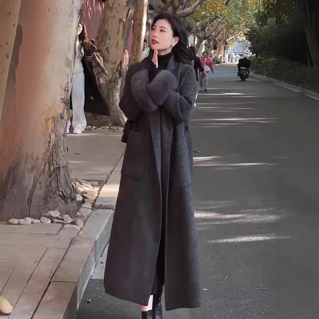 冬天韩版衣服羽绒大衣长款外套加绒派克服2025秋冬新款女士上档次