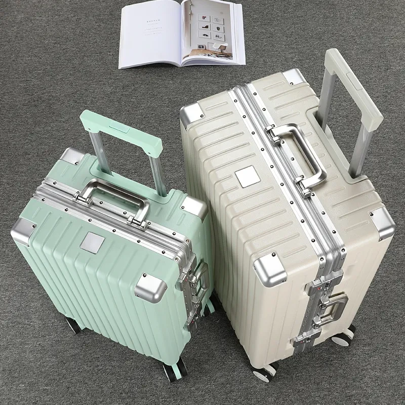 新款行李箱高颜值女旅行箱结实网红拉杆箱男女学生密码箱商务皮箱