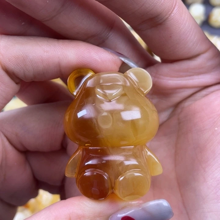 琥珀裸石未镶嵌蜜蜡