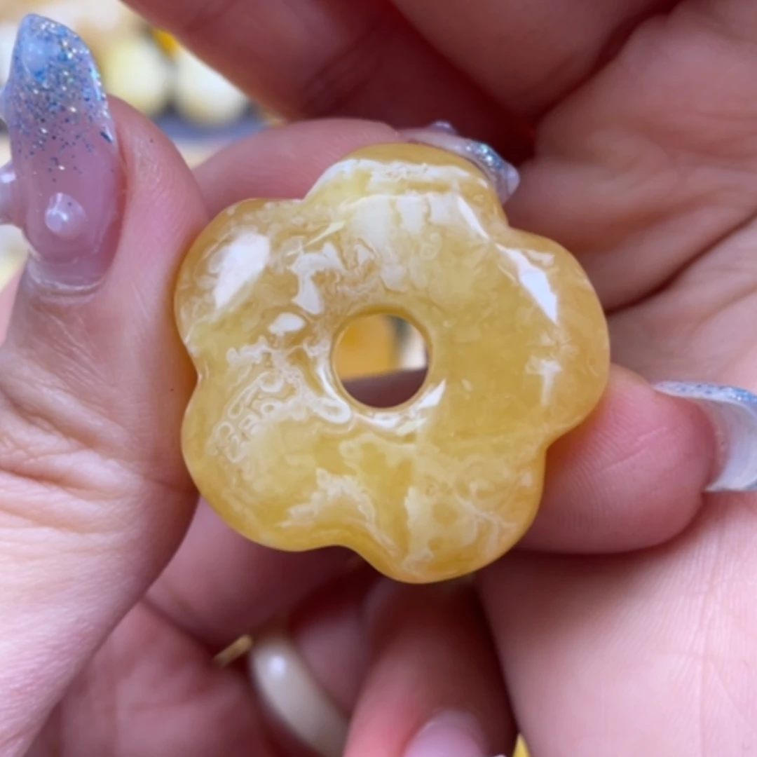 【闪购商品】琥珀裸石未镶嵌小***白