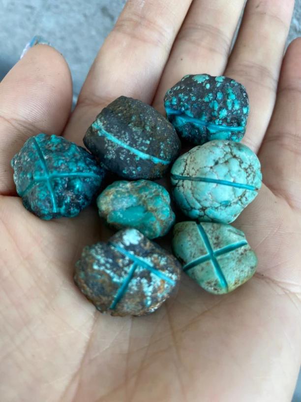 手工制作，手工打磨原石代加工