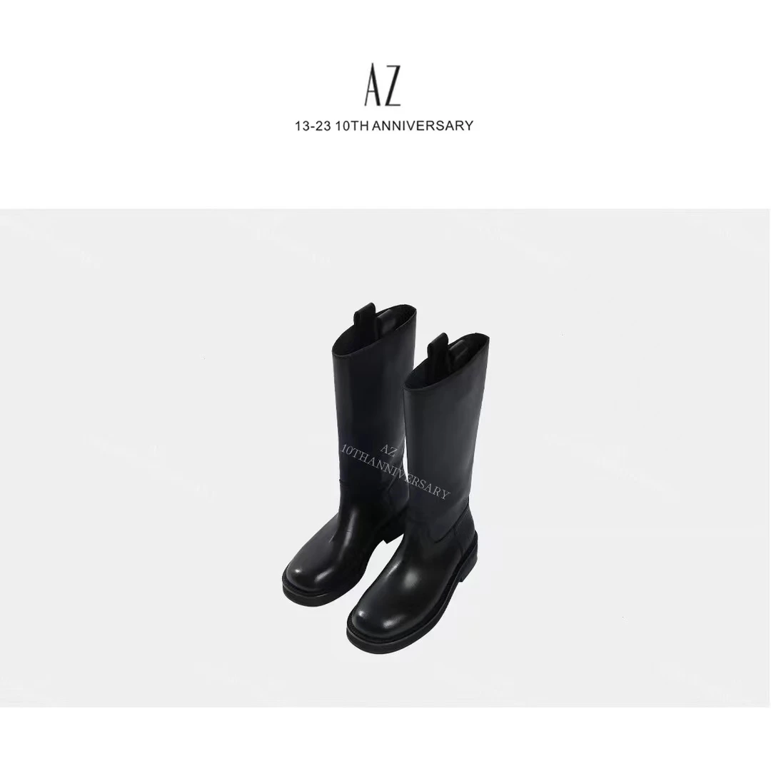 AZQ  YYL 年货长筒牛皮战靴   3200-1鞋
