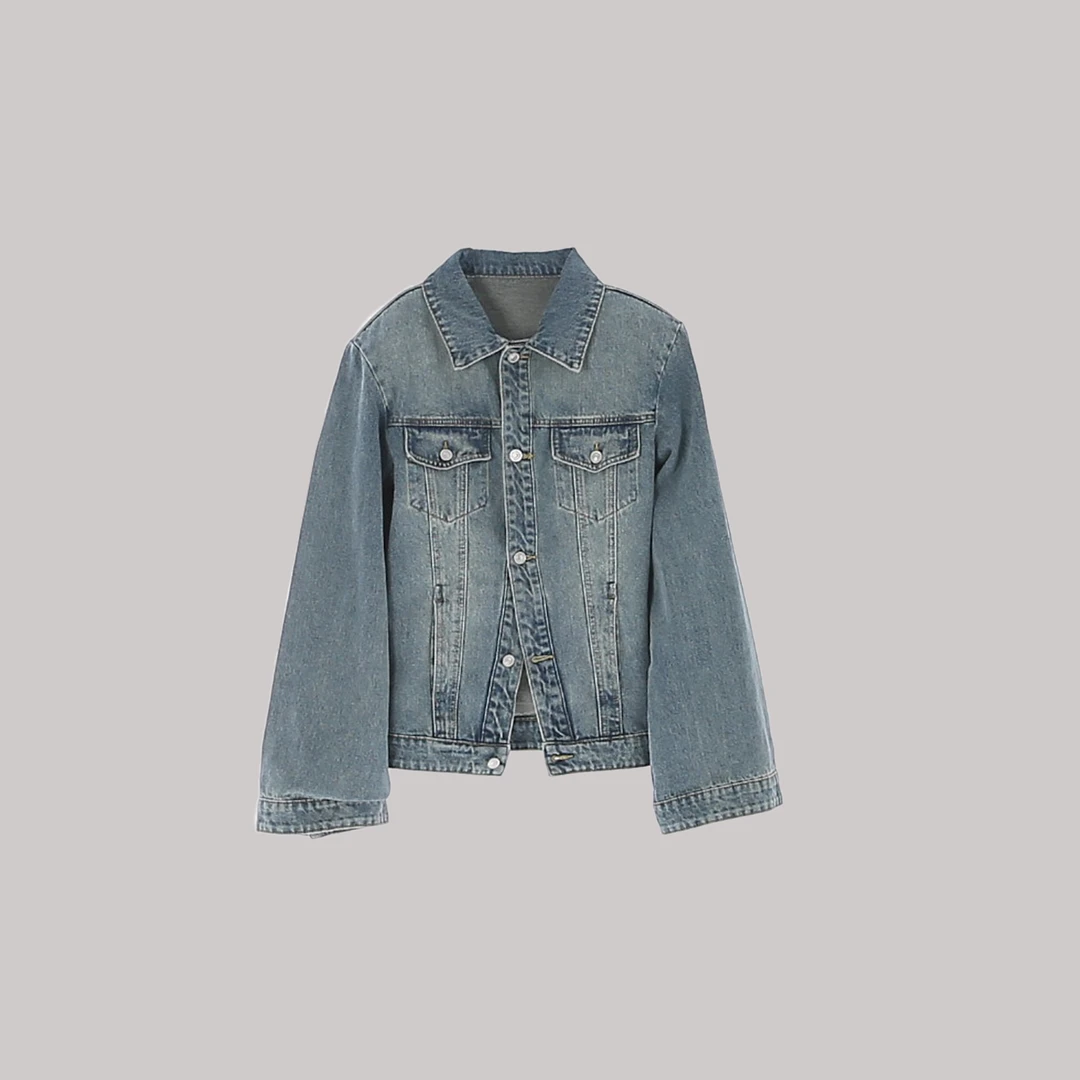 Q 喇叭袖牛仔服 圆圆家2023春季新款 ch112